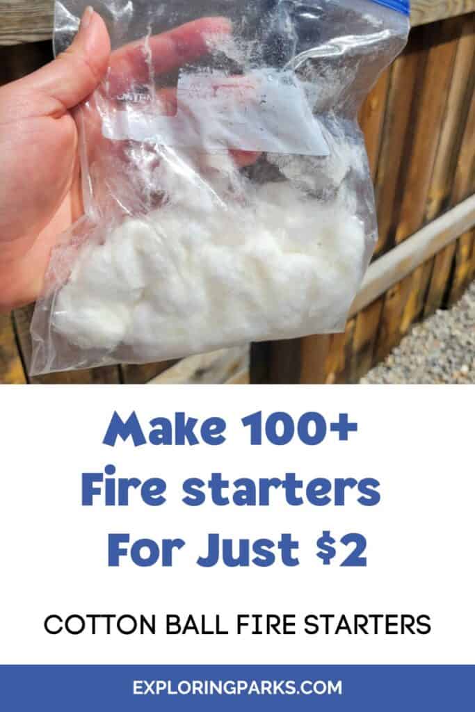cotton ball fire starters