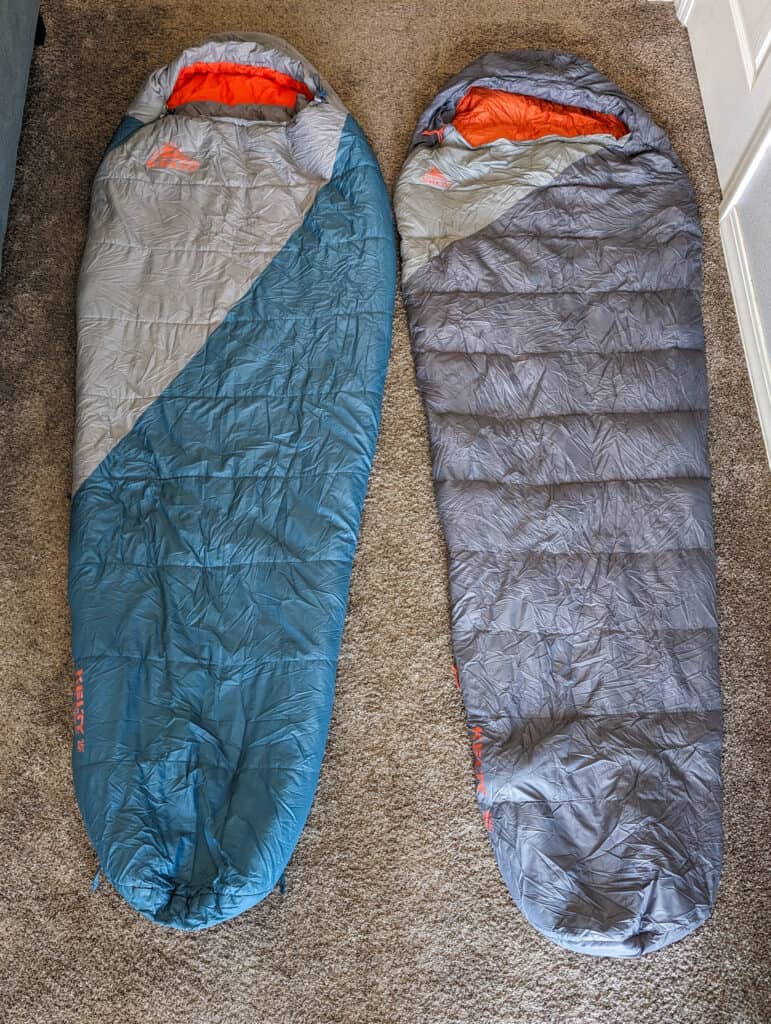 sleeping bag lengths